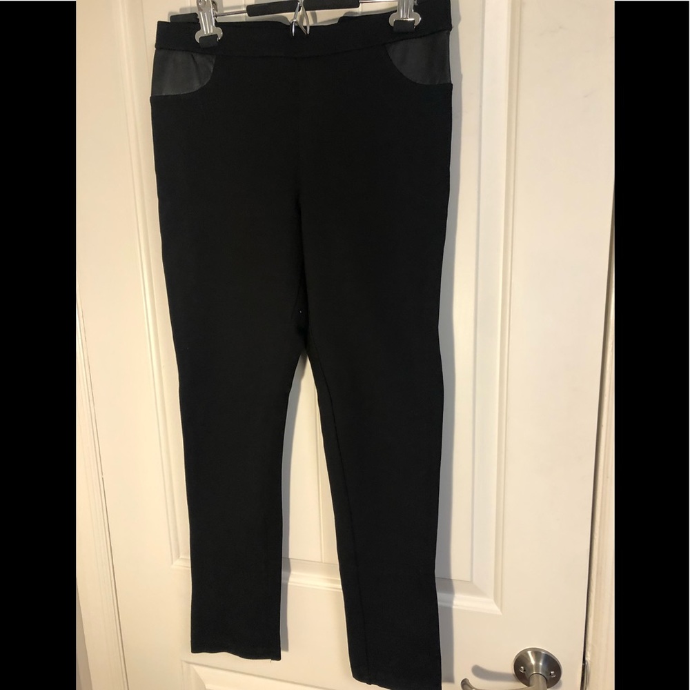 DKNY black leggings
